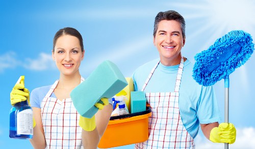 Professional deep cleaning in N5 for bathrooms and surfaces